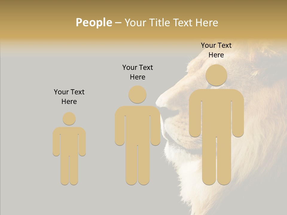 Brown Head Catch Pa PowerPoint Template