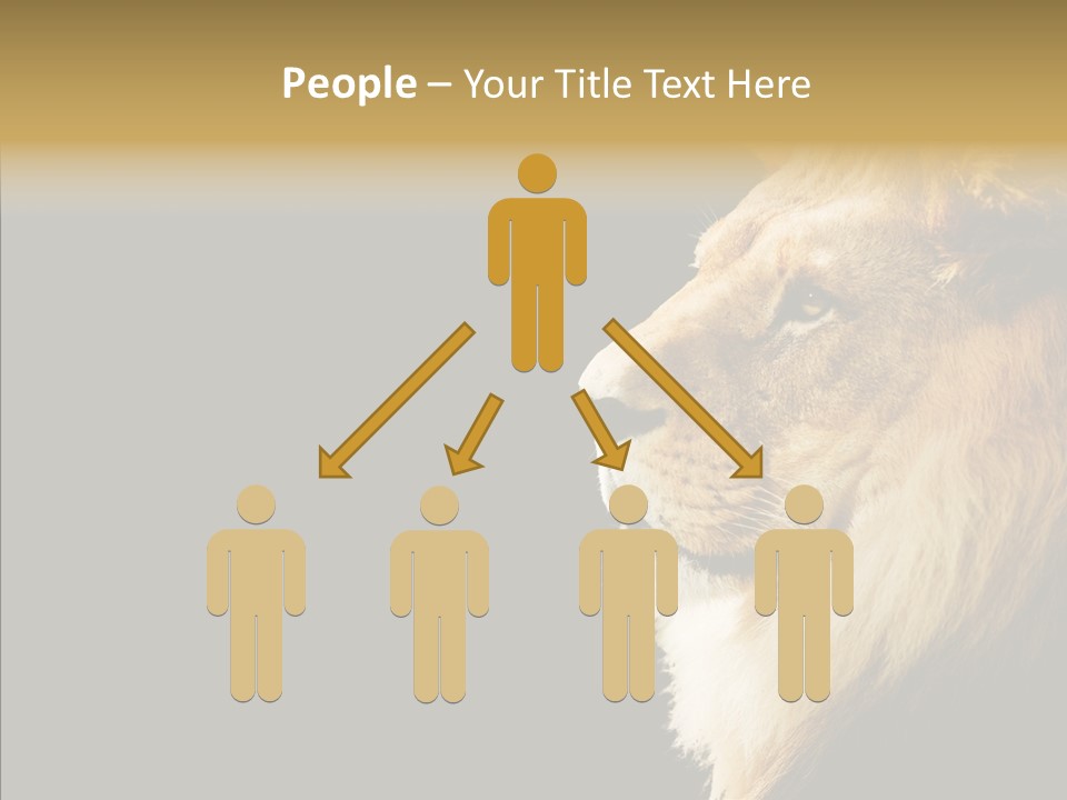 Brown Head Catch Pa PowerPoint Template