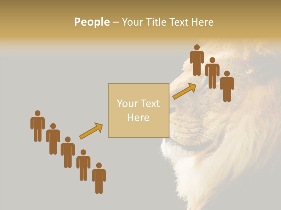 Brown Head Catch Pa PowerPoint Template