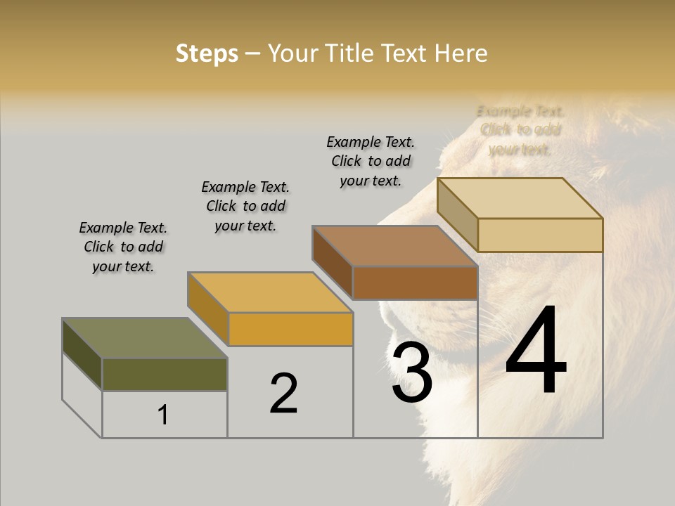 Brown Head Catch Pa PowerPoint Template