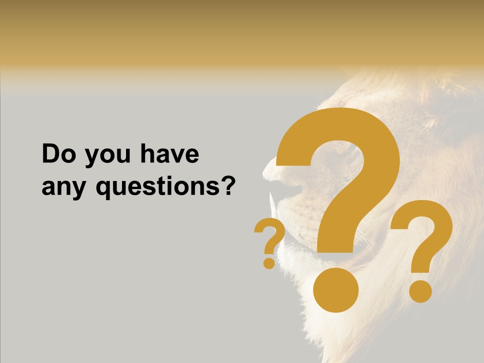 Brown Head Catch Pa PowerPoint Template