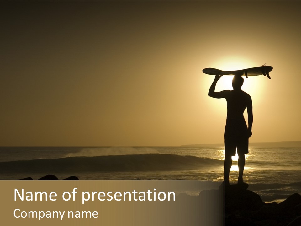 Extreme Surf Watersport PowerPoint Template