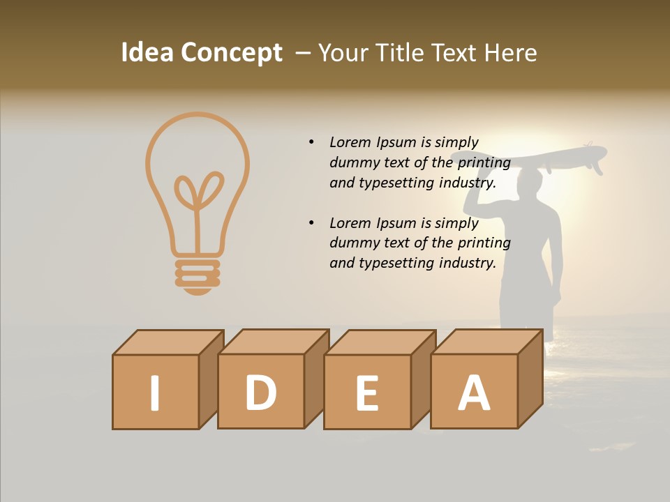 Extreme Surf Watersport PowerPoint Template