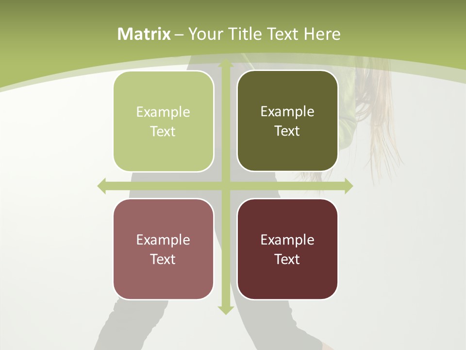 Action Gymnastic Sport PowerPoint Template