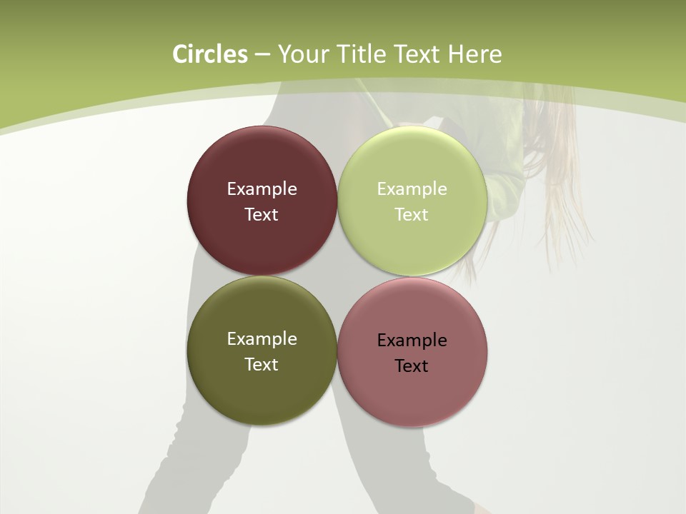 Action Gymnastic Sport PowerPoint Template