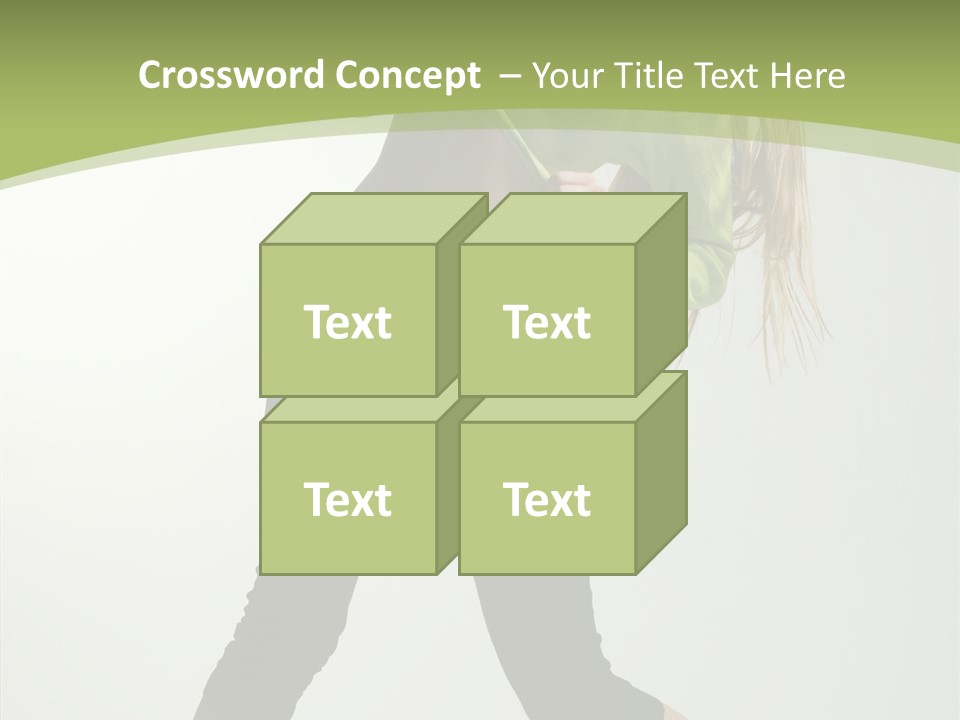 Action Gymnastic Sport PowerPoint Template