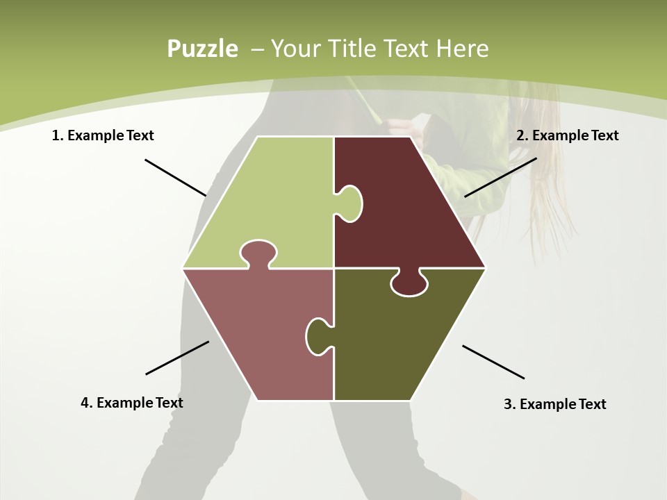 Action Gymnastic Sport PowerPoint Template