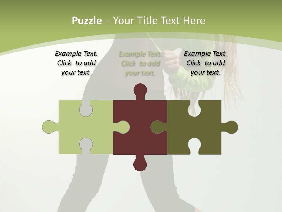 Action Gymnastic Sport PowerPoint Template