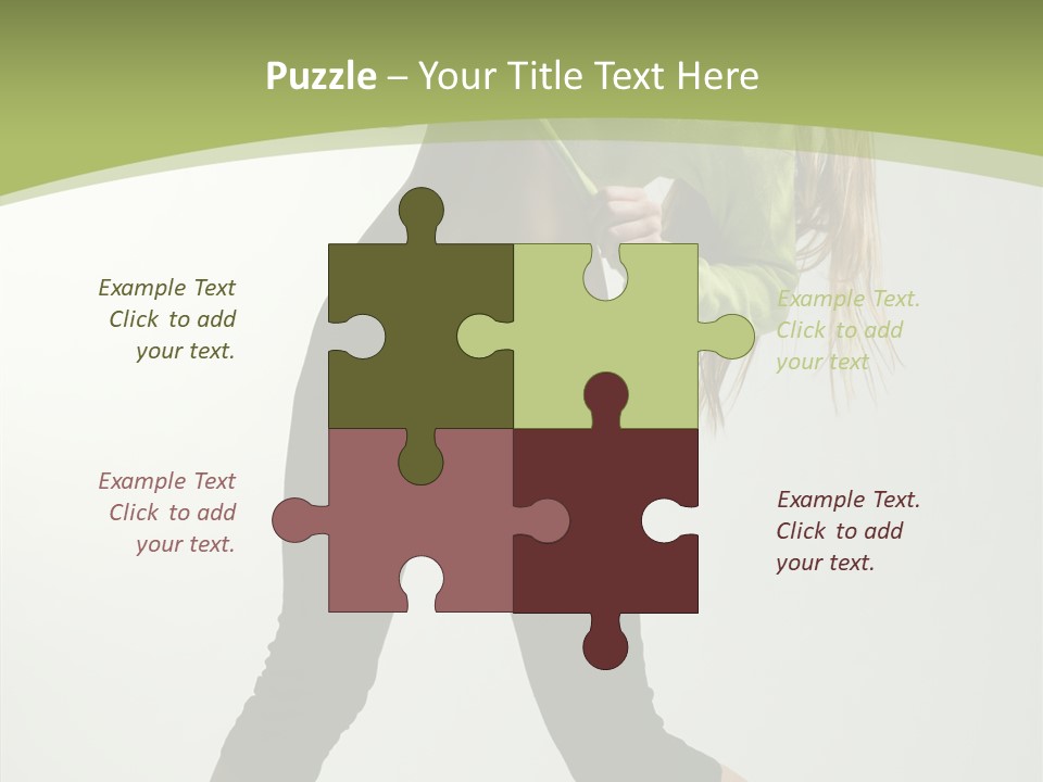 Action Gymnastic Sport PowerPoint Template