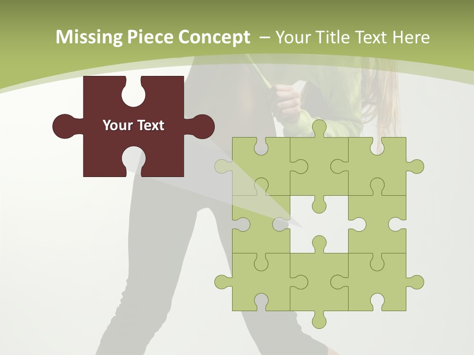 Action Gymnastic Sport PowerPoint Template