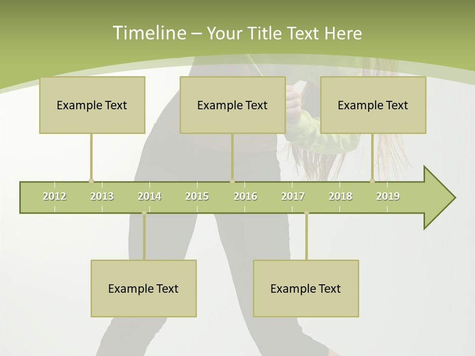 Action Gymnastic Sport PowerPoint Template