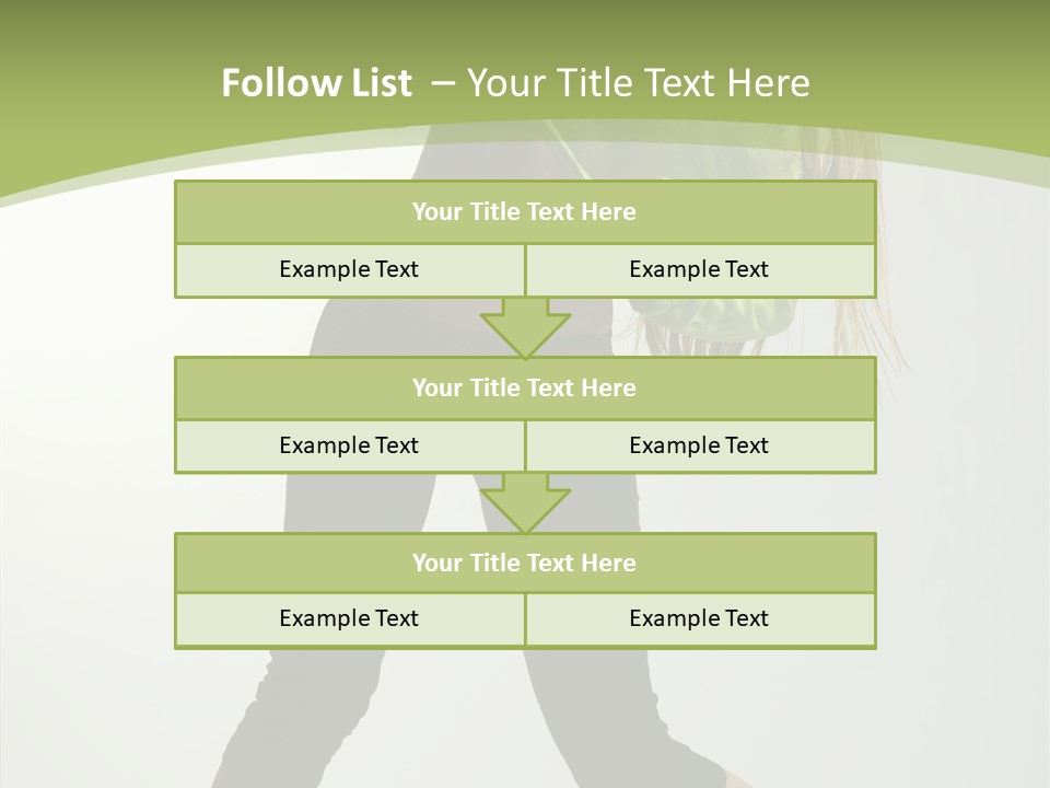 Action Gymnastic Sport PowerPoint Template