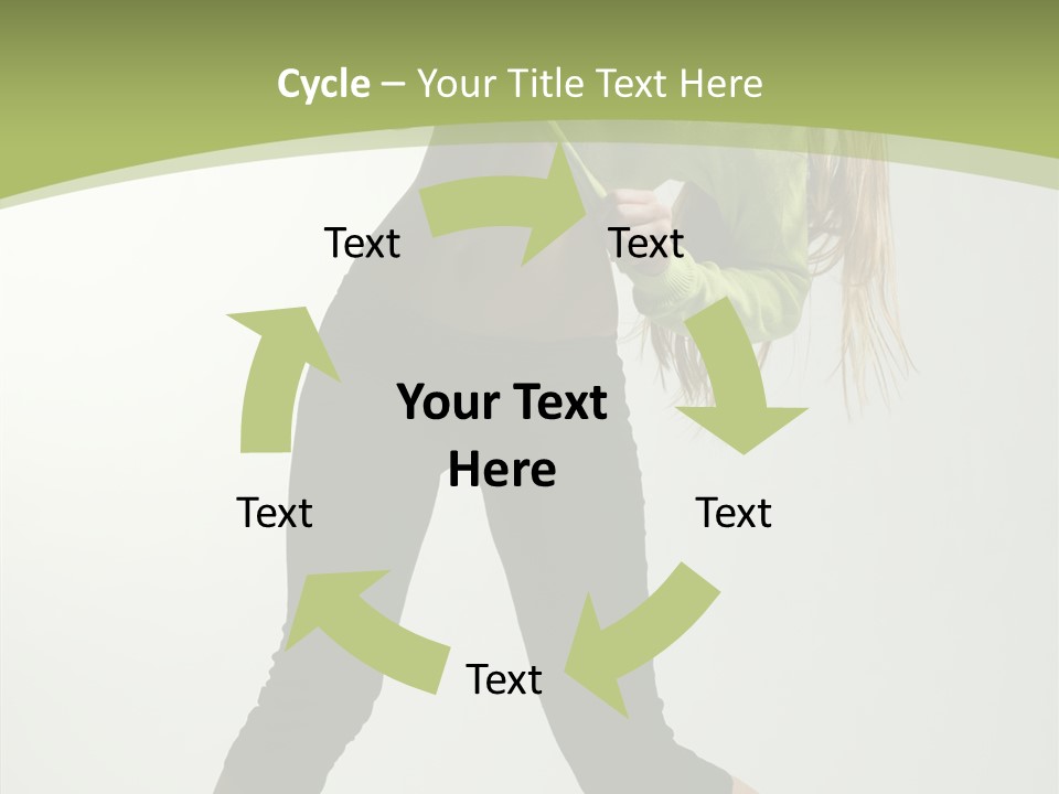 Action Gymnastic Sport PowerPoint Template