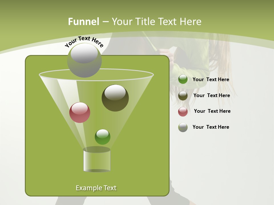 Action Gymnastic Sport PowerPoint Template