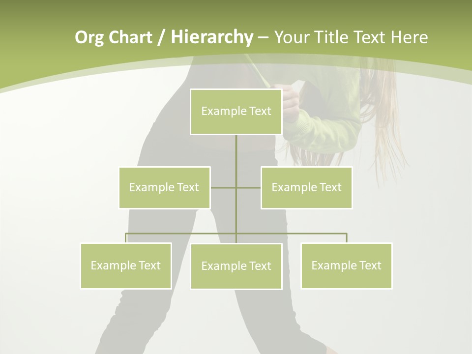 Action Gymnastic Sport PowerPoint Template