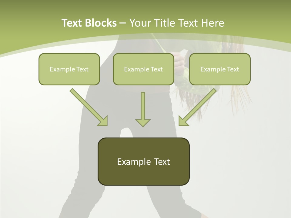 Action Gymnastic Sport PowerPoint Template