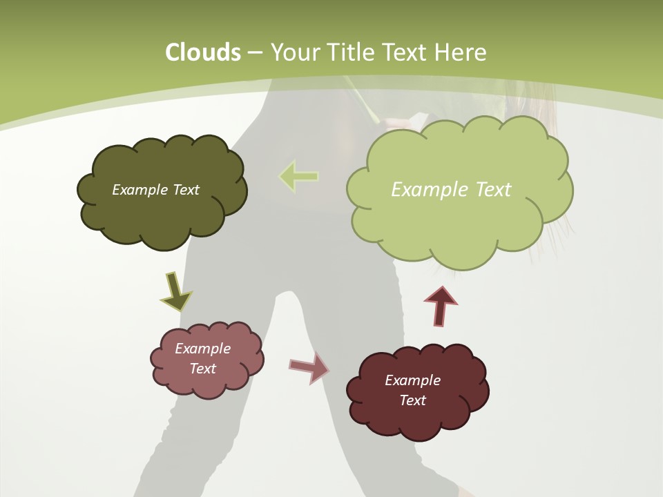 Action Gymnastic Sport PowerPoint Template