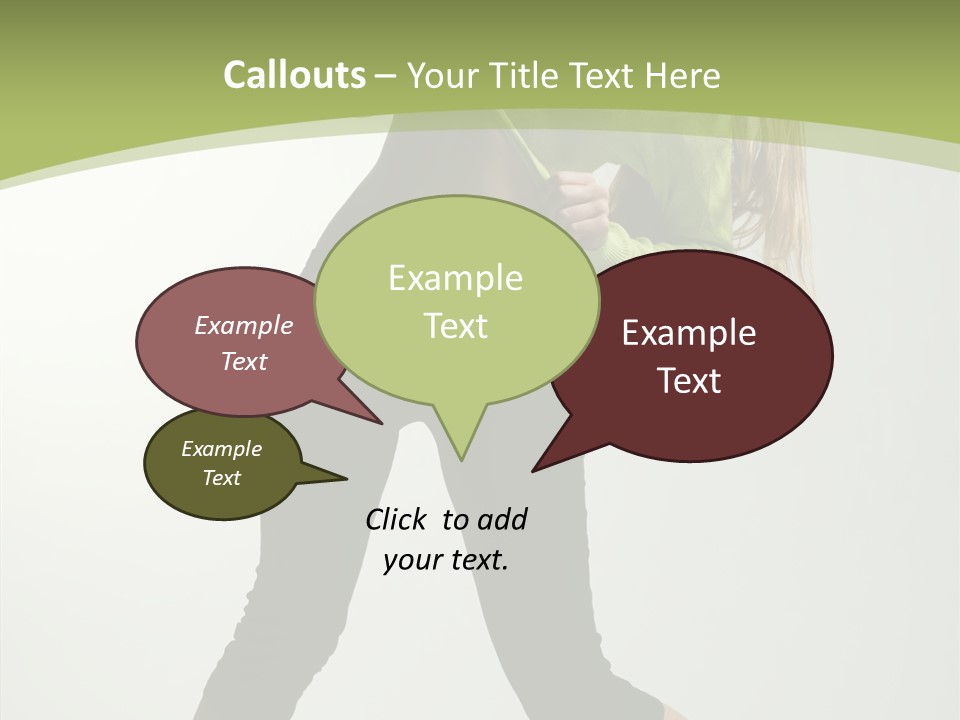 Action Gymnastic Sport PowerPoint Template