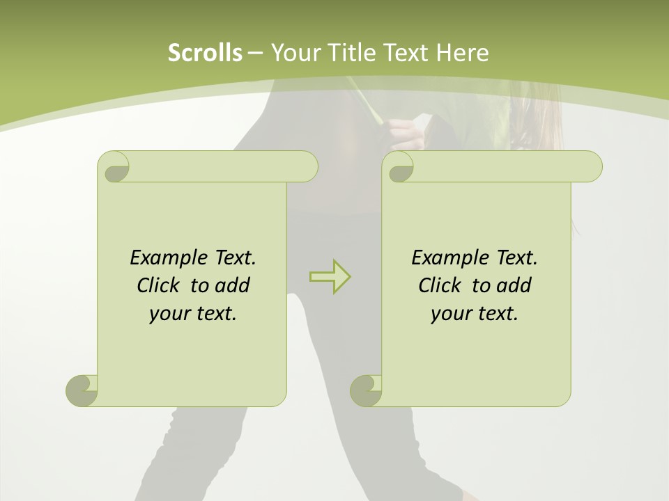 Action Gymnastic Sport PowerPoint Template