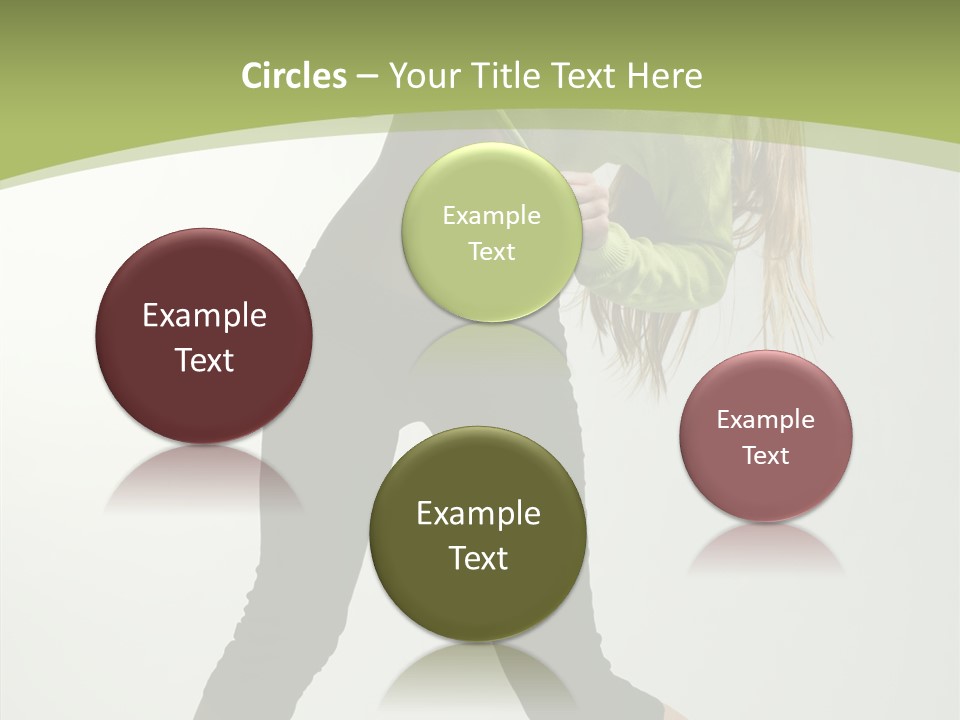 Action Gymnastic Sport PowerPoint Template