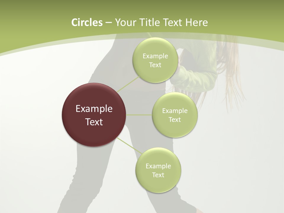 Action Gymnastic Sport PowerPoint Template