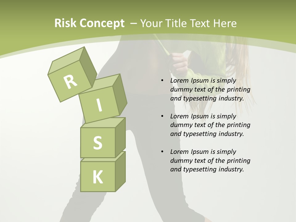 Action Gymnastic Sport PowerPoint Template