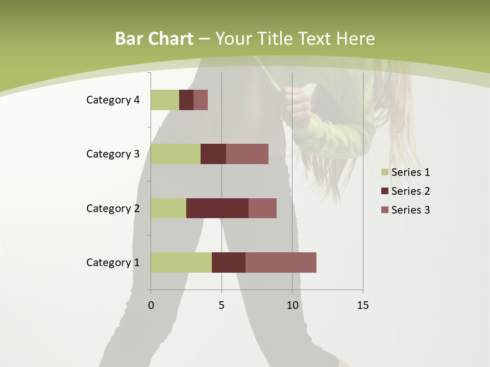 Action Gymnastic Sport PowerPoint Template