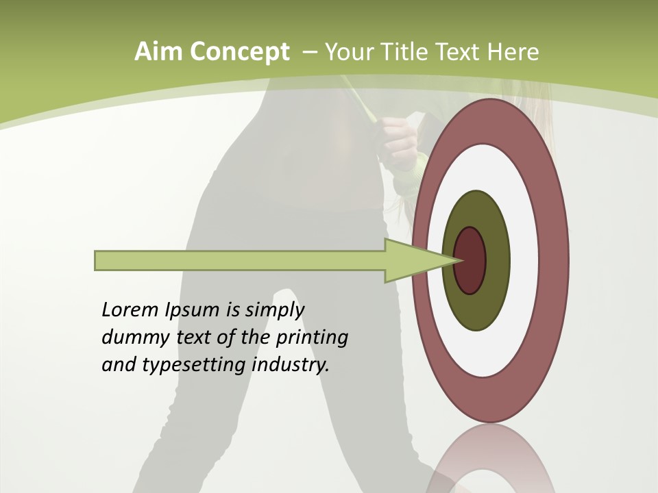 Action Gymnastic Sport PowerPoint Template