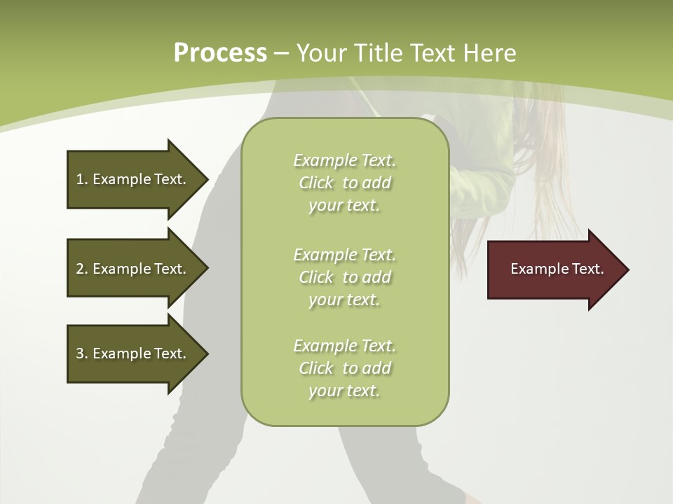Action Gymnastic Sport PowerPoint Template