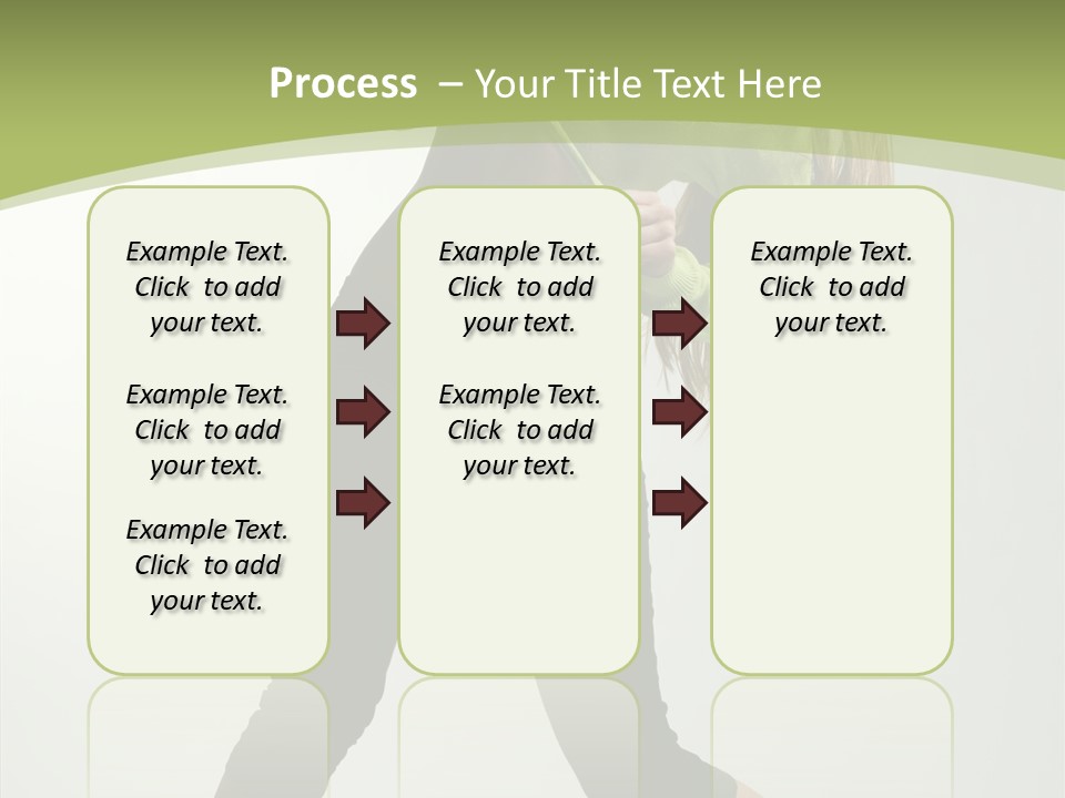 Action Gymnastic Sport PowerPoint Template