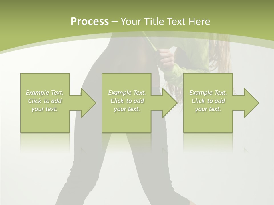 Action Gymnastic Sport PowerPoint Template