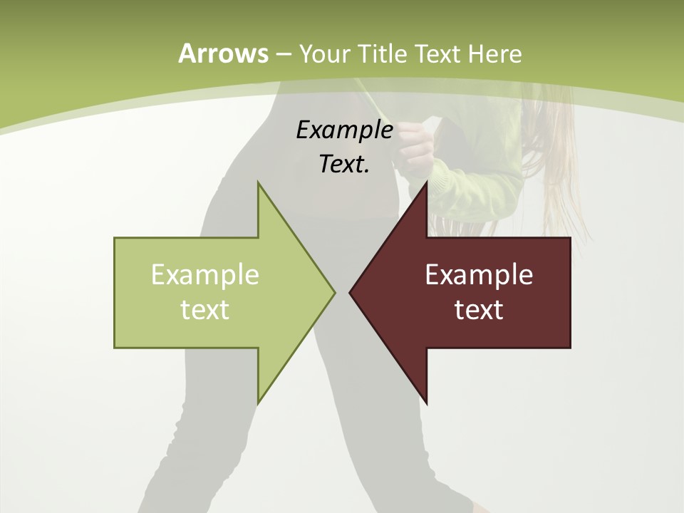 Action Gymnastic Sport PowerPoint Template