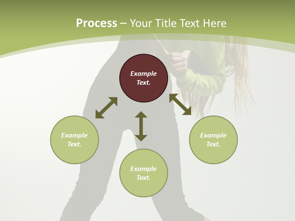 Action Gymnastic Sport PowerPoint Template