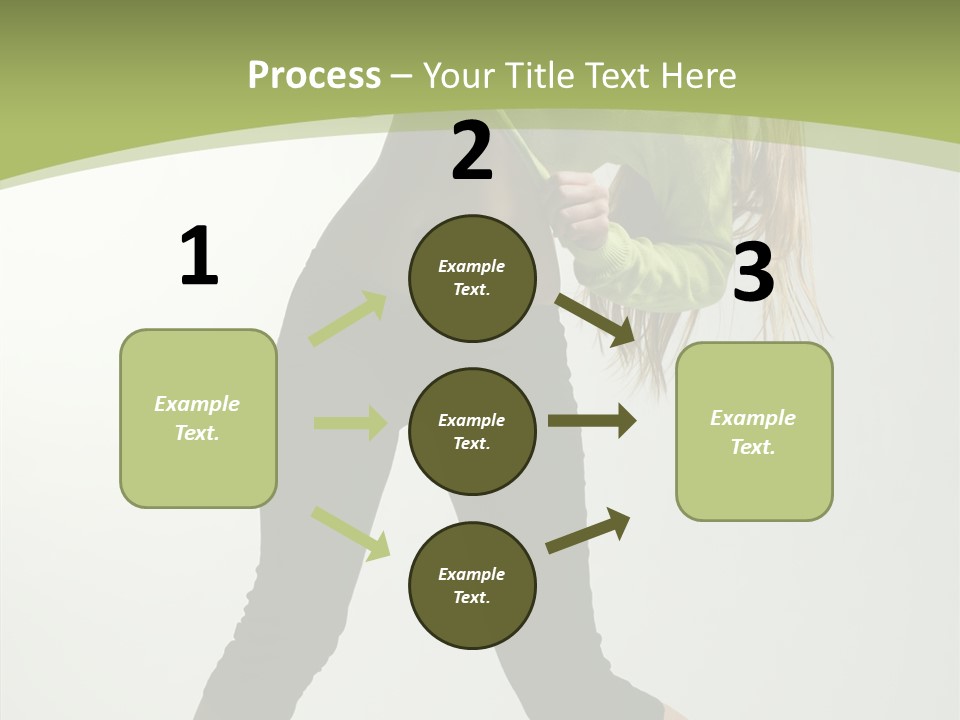 Action Gymnastic Sport PowerPoint Template