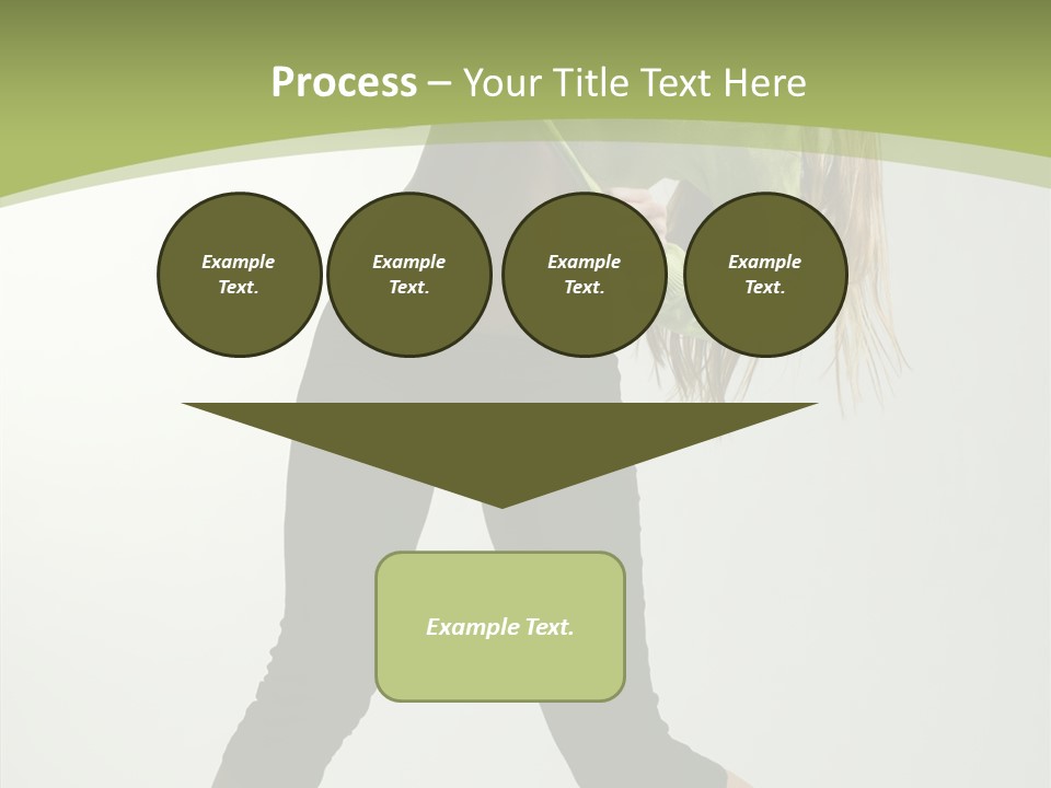 Action Gymnastic Sport PowerPoint Template