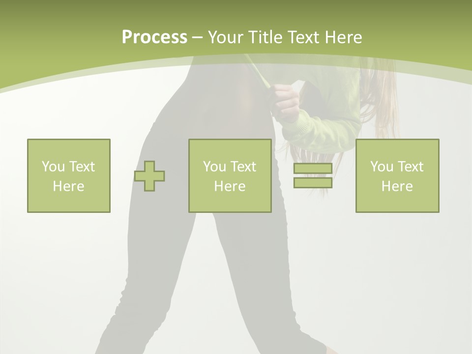 Action Gymnastic Sport PowerPoint Template