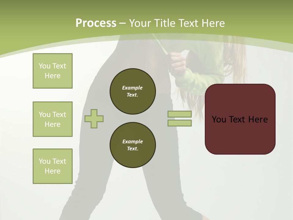 Action Gymnastic Sport PowerPoint Template