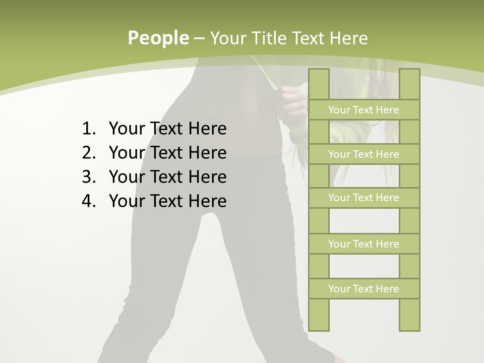 Action Gymnastic Sport PowerPoint Template