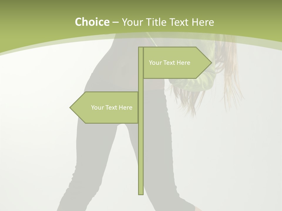 Action Gymnastic Sport PowerPoint Template