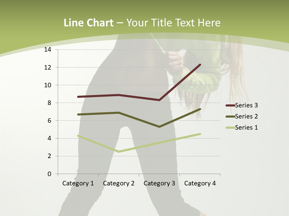 Action Gymnastic Sport PowerPoint Template