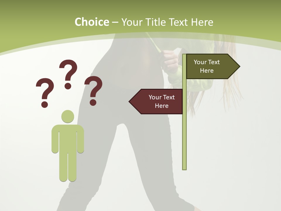 Action Gymnastic Sport PowerPoint Template