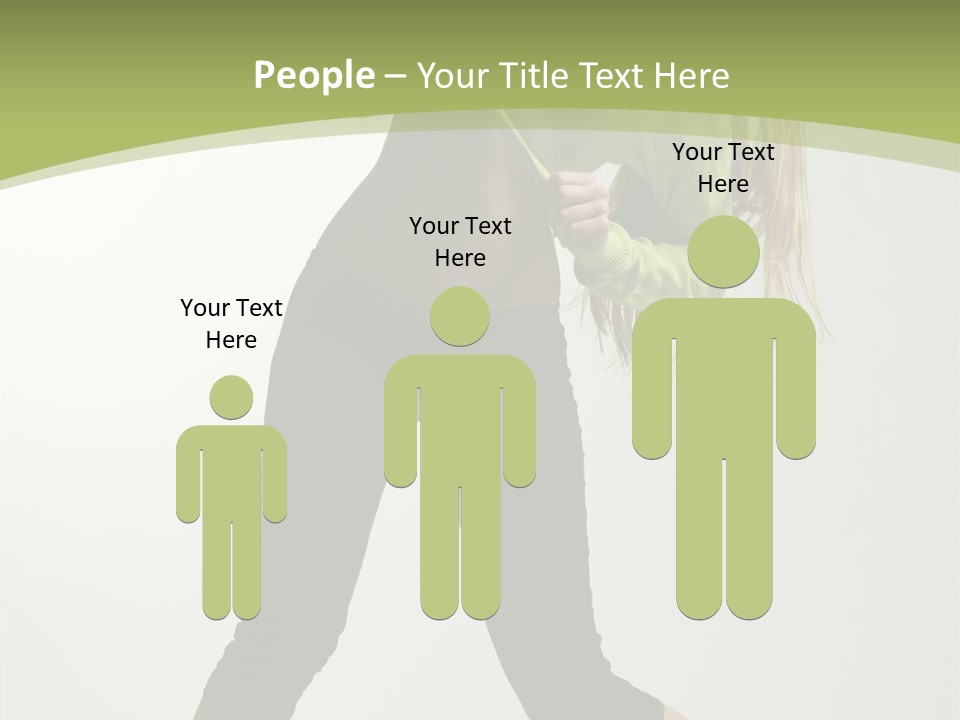 Action Gymnastic Sport PowerPoint Template