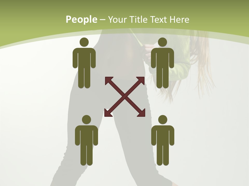 Action Gymnastic Sport PowerPoint Template