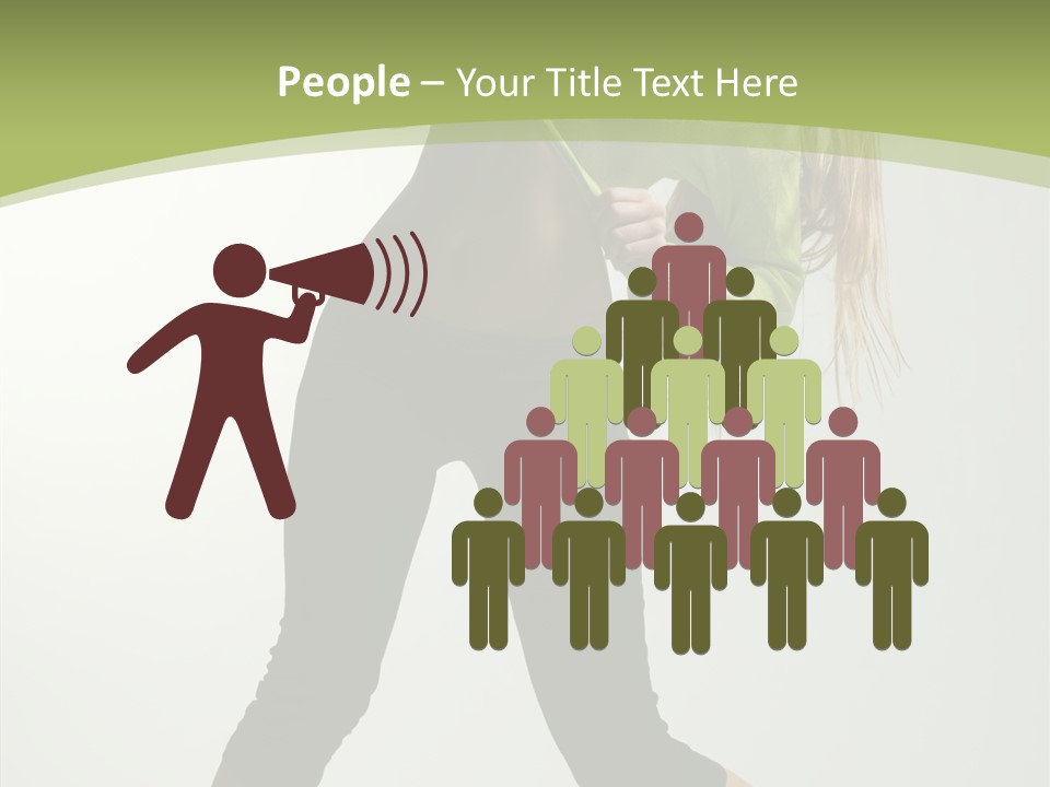 Action Gymnastic Sport PowerPoint Template