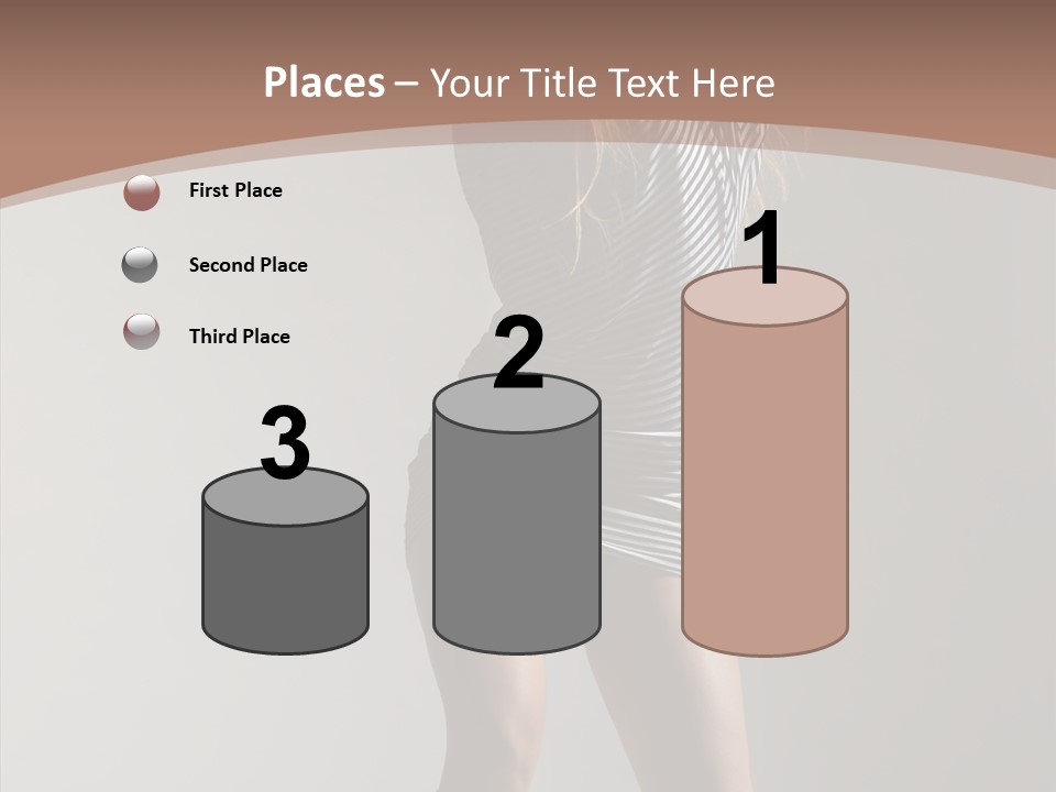 Aerobics Movement Stunt PowerPoint Template