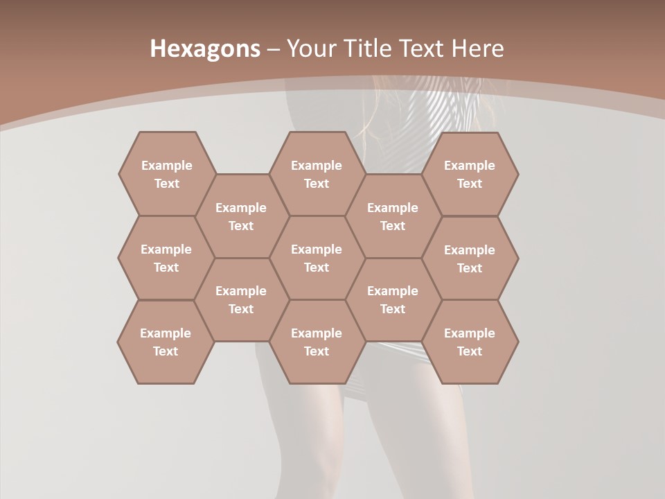 Aerobics Movement Stunt PowerPoint Template