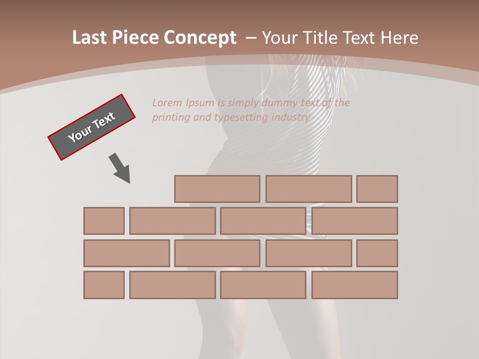 Aerobics Movement Stunt PowerPoint Template