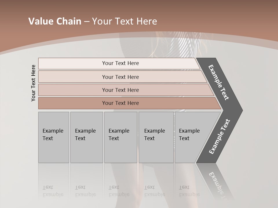 Aerobics Movement Stunt PowerPoint Template