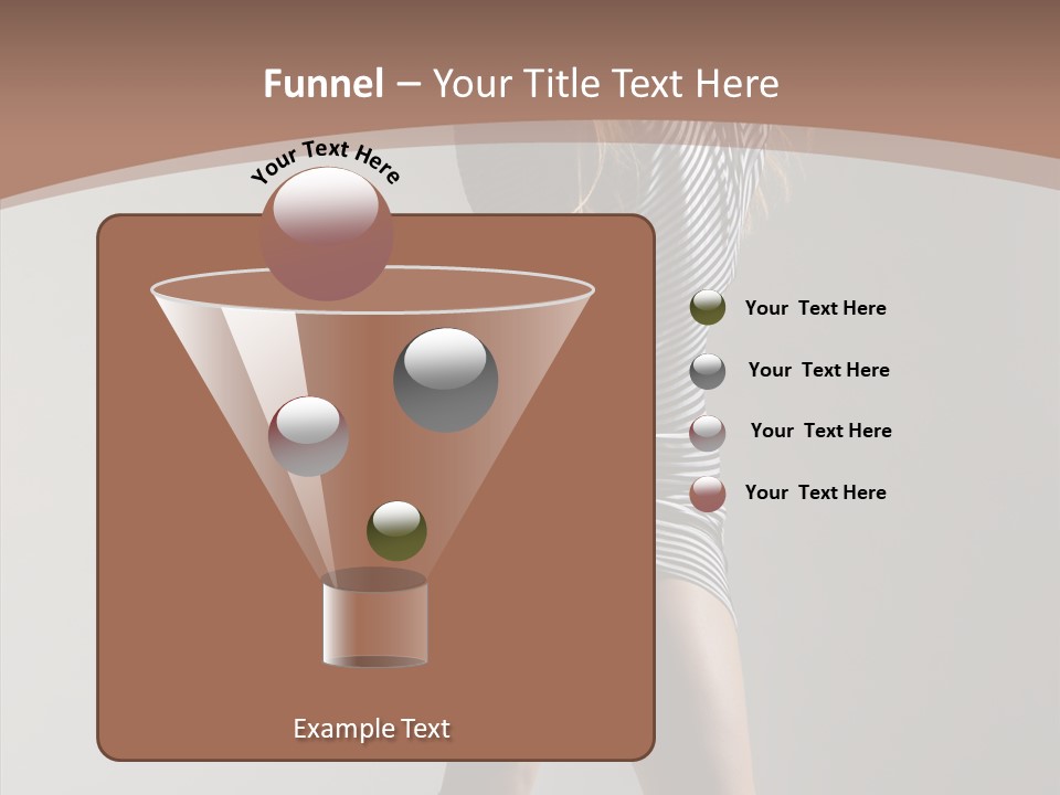 Aerobics Movement Stunt PowerPoint Template