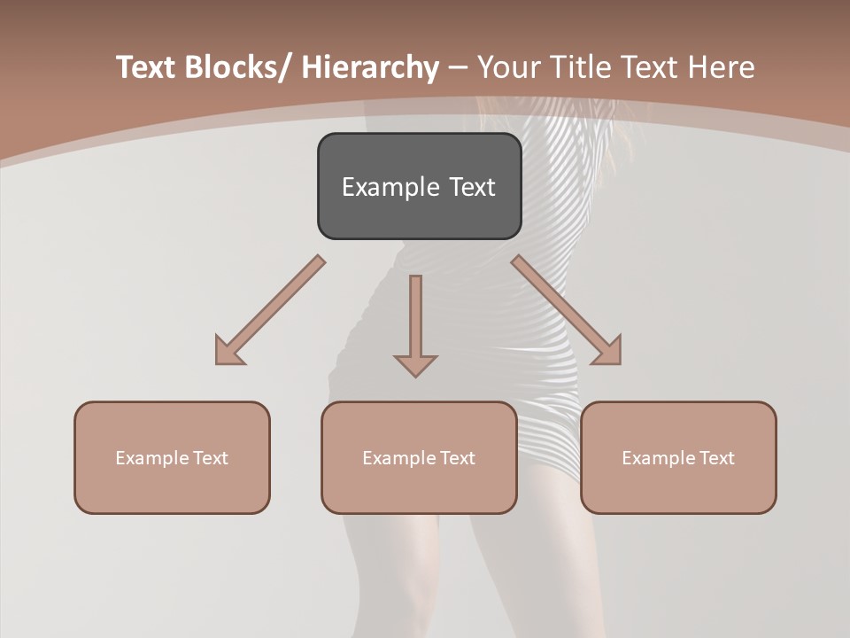 Aerobics Movement Stunt PowerPoint Template